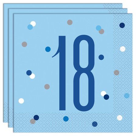 18 Vuotta Lautasliinat Sininen