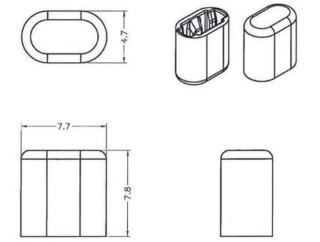 Delock Lightning male - støvdeksel