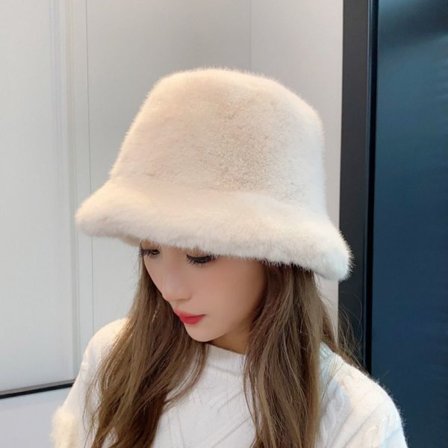 Bucket Hat Fisherman Cap VALKOINEN