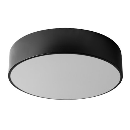 PLAFOND LAMPA 40CM RUND TAK APP642-3C SVART