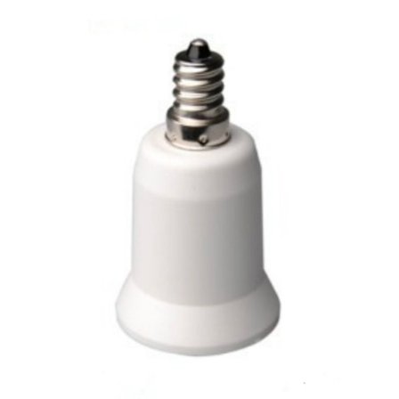 E12 til E27 Lampeholder Pære Base Lampe Adapter Converter