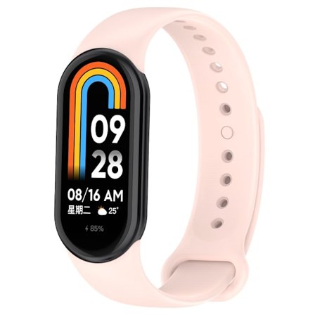 Silikonerem Xiaomi Smart Band 8 Rosa