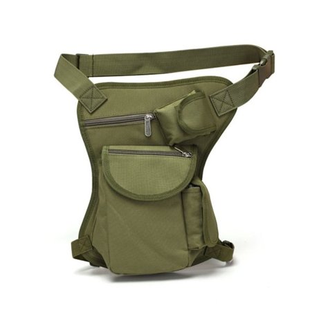 Drop Midjevesker Leg Pack Bag GRØNN