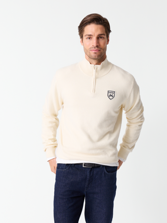 Jean Paul - Lucien zipneck - Herre - Hvit - Gensere - M