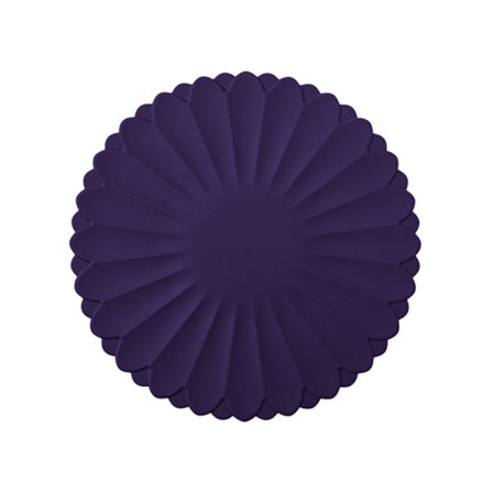 Bordsunderlägg Värmebeständig Slitbeständig Anti- skållning Matsal Kök Kopp Skål Kruka Isoleringsdyna för att hålla tallrikar-18cm Lila unikt värde