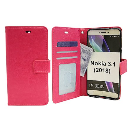 Crazy Horse Wallet Nokia 3.1 (2018)