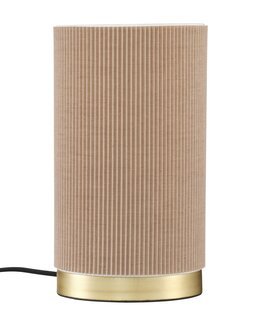 Bordlampe Dora foldet Beige