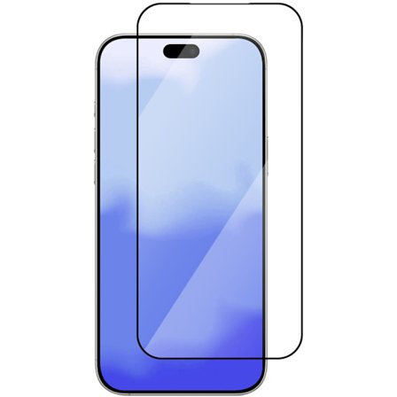 iPhone 17 Pro Skärmskydd i härdat glas, svart