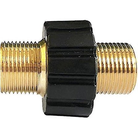 Snabbkoppling för slang, M22 x 1,5 Dubbel hane högtryckstvättadapter Kompatibel Karcher HD & HDs högtryckstvätt (14 mm diameter)