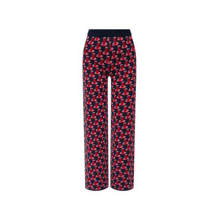 Lanvin Wool Broek , Rood , Dames , Maat: S