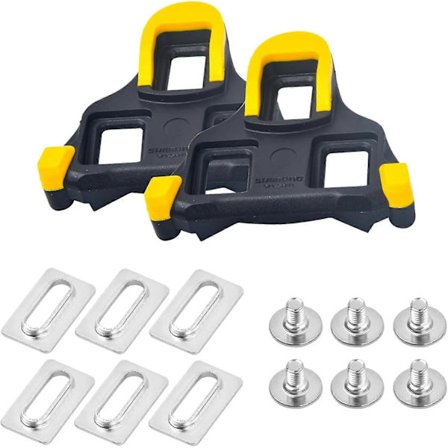 Maantiepyörän poljinlevyt Klossit Shimano SPD SL Precision Superlight -pyöräilykenkiin Yhteensopivat Shimano-klossit SPD SL (SM-SH10/S