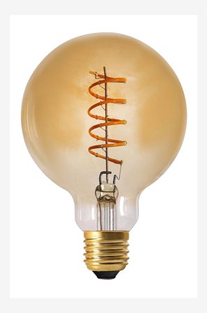 PR Home - ELECT SPIRAL valonlähde 95 mm E27 - Kulta - Valonlähteet & lamput - - Homeroom