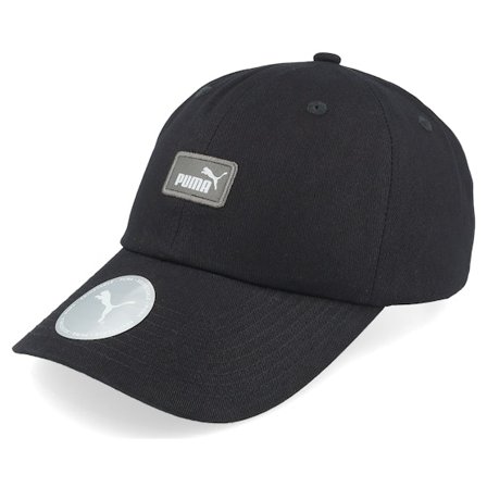 Puma - Zwart unconstructed Cap - Essential Cap Iii Black Dad Cap @ Hatstore