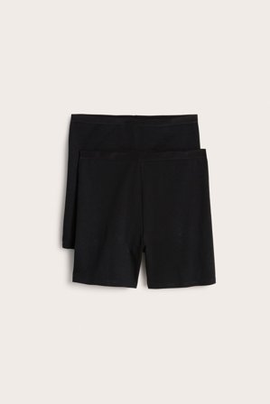 Kappahl | Shorts majtki 2-pak | Czarne