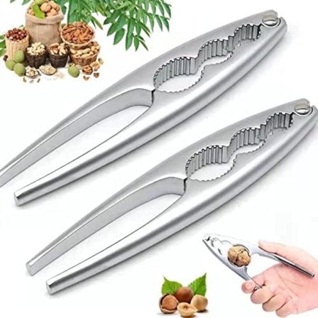 Nøddeknækker, 2 Dele Manuel Nøddeknækker Tang, Hårdt Arbejde