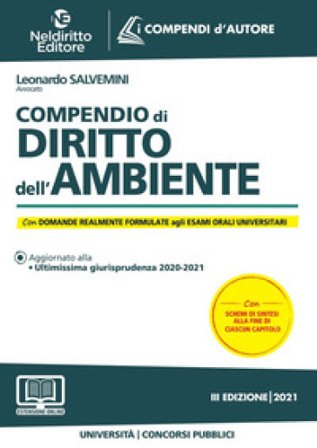 Compendio di diritto dell'ambiente. Nuova ediz. Leonardo Salvemini