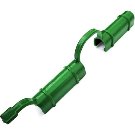 Muovista valmistetut napsautuskiinnikkeet kasvihuoneen kiinnikkeille, vihreät napsautuskiinnikkeet PVC-putken kiinnikkeet kasvihuoneen peitteelle (11 