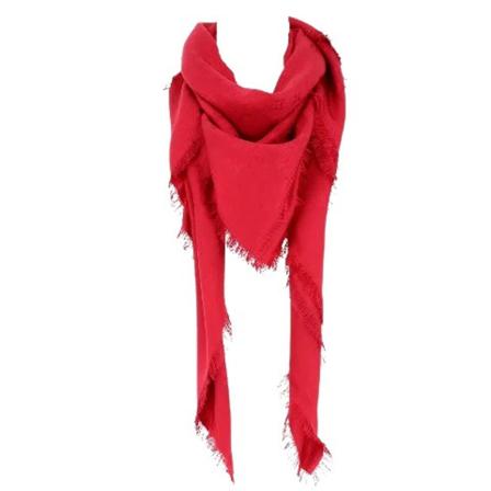 Louis Vuitton Vintage, Pre-owned Canvas scarves Rood, Dames, Maat:ONE Size