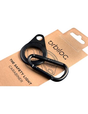 Orbiloc - Carabiner - Fäste Till Orbiloc - Till hundpromenaden - Säkerhetslampor & reflxer till hundar