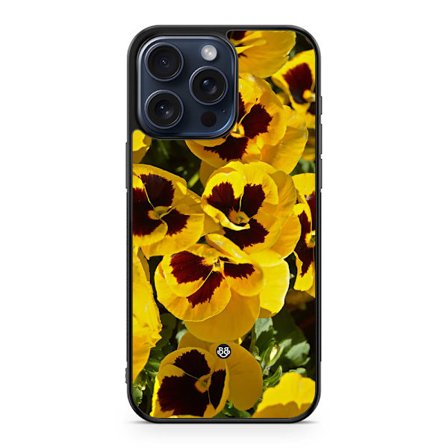 Bjornberry Skal iPhone 15 Pro Max - Gula Vårblommor