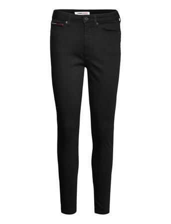 Sylvia Hr Super Skny Stbks Skinny Farkut Musta Tommy Jeans