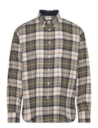 Barbour Fortrose Tailored Shirt Barbour Khaki Green