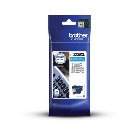 Brother LC3239XLC - cyan - original - blekkpatron