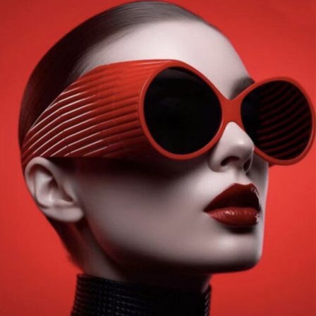 Oversized Steampunk Round Sunglasses Mens Women Retro Vintage PUNK Shade Glasses