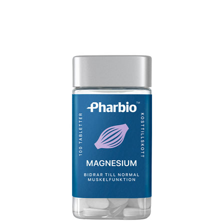 Pharbio Magnesium 100 tabletter