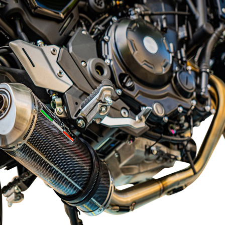 Sistema di Scarico Completo G.P.R. Satinox Poppy - Kawasaki Z 650 RS 2021-2023