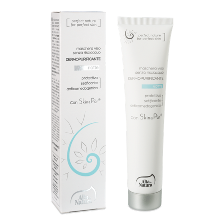 Alta Natura Maschera Viso Dermopurificante Notte 75ml