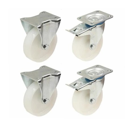 Spel med 4 - Fast hjul