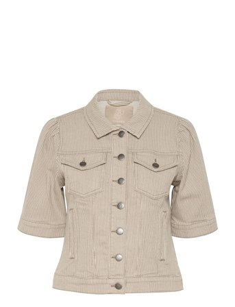 Cumilky Ss Jacket Beige Culture