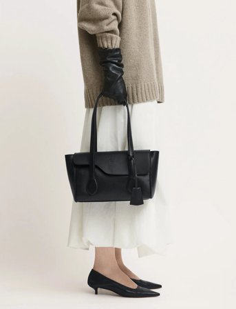 ATP Atelier Valfurva Black Shiny Nappa - Black - 40