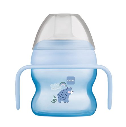 MAM Starter Cup Blue, Børn & Forældre, Service, Kopper Og Drikkedunke