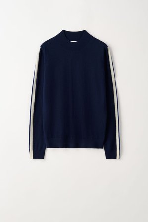 Soft Goat - Ski High Neck - Kaschmirpullover für Damen - L - Navy