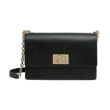 Furla Väska svart, Dam Axelremsväskor, Dam, Storlek: ONE SIZE