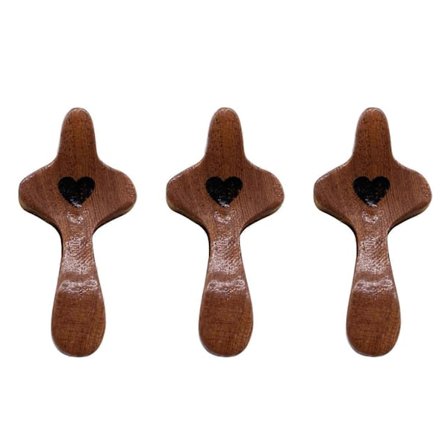 Træ Fidget Kors, Cross My Heart Opmuntrings Gave, Træ Lomme Kors, Angst Komfort Minde Gave til Børn Voksne