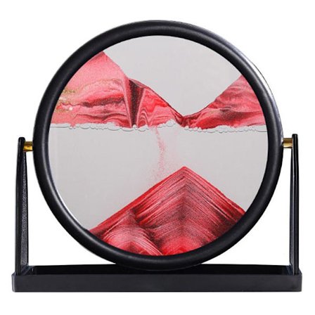 Rotérbart Bevægeligt Sandkunst Billede 3D Motion Display Flydende Kviksand Ramme