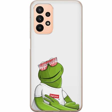 Samsung Galaxy A23 5g Genomskinligt Skal Kermit Sup