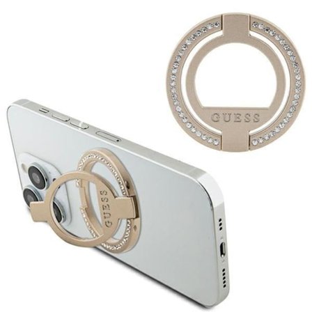 Guess Ringhållare Magsafe Rhinestone - Guld
