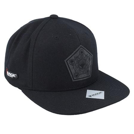 Magic: The Gathering - Noir snapback Casquette - Mtg Mana Pentagonic Logo Black/Black Snapback @ Hatstore