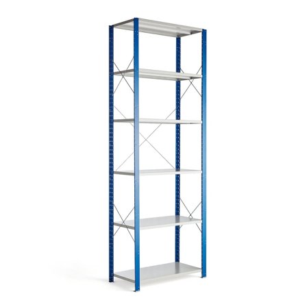 Regalsystem MIX, Basismodul, 3000 x 1000 x 600 mm