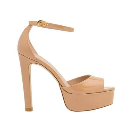 Stuart Weitzman Sandalo discoplatform , Roze , Dames , Maat: 37 EU