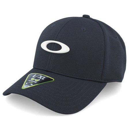 Oakley - Noir flexfit Casquette - Tincan Cap Black/Light Grey Flexfit @ Hatstore