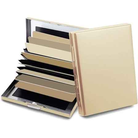 2 Pakka RFID Luottokortin Haltijan Suoja Metalli Luottokortin Lompakko