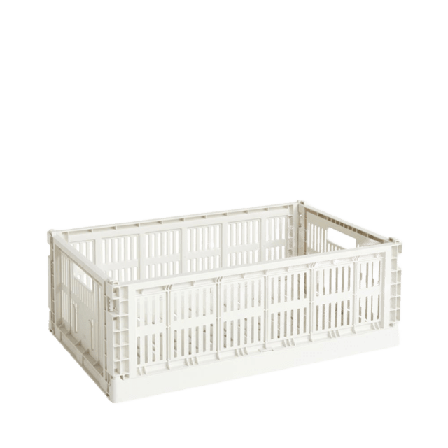 HAY Colour Crate Large Förvaring Vit L