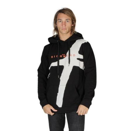 John Richmond hoodie , Zwart , Heren , Maat: L