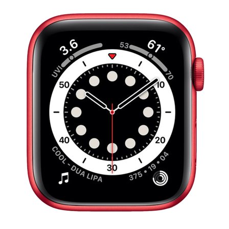 Begagnad Apple Watch Series 6 Aluminum (40mm) Red Red Sport Band