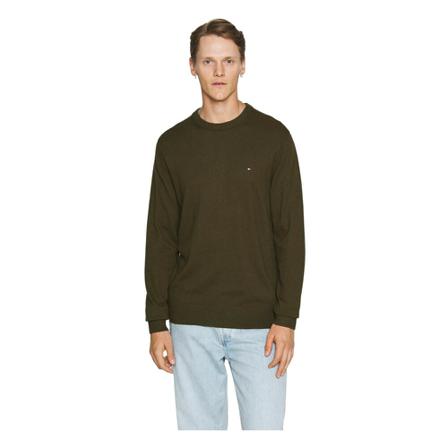 Tommy Hilfiger Sweatshirt Mw0Mw11674 Grøn, Herre Sweatshirts
